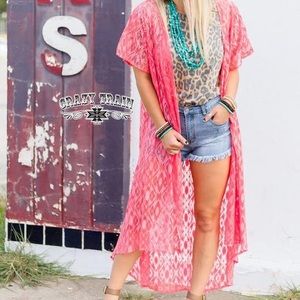 Crazy Train Albuquerque Duster in Coral